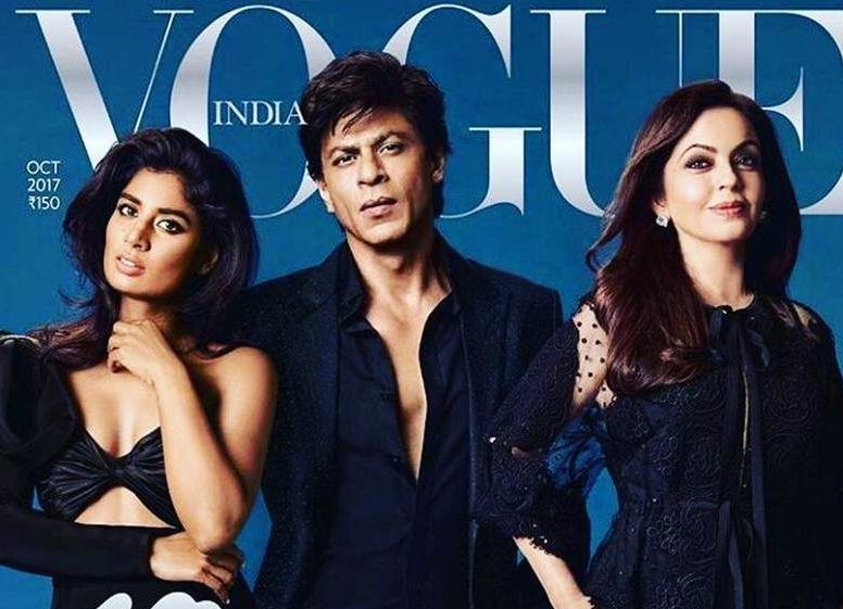 Mithali Raj Looks Stunning on Vogue October 2017 Cover With Shahrukh Khan and Neeta Ambani